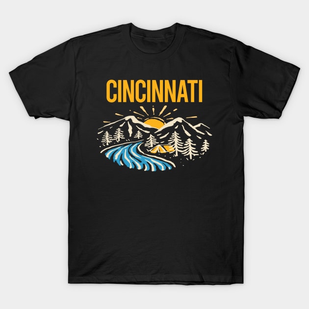 Nature Landscape Cincinnati T-Shirt by rosenbaumquinton52